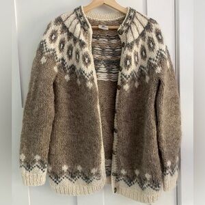 Icelandic wool sweater